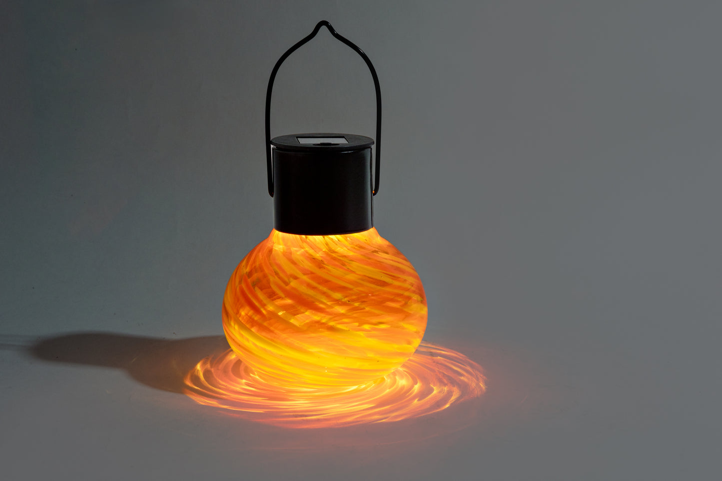 Art Glass Solar Lantern