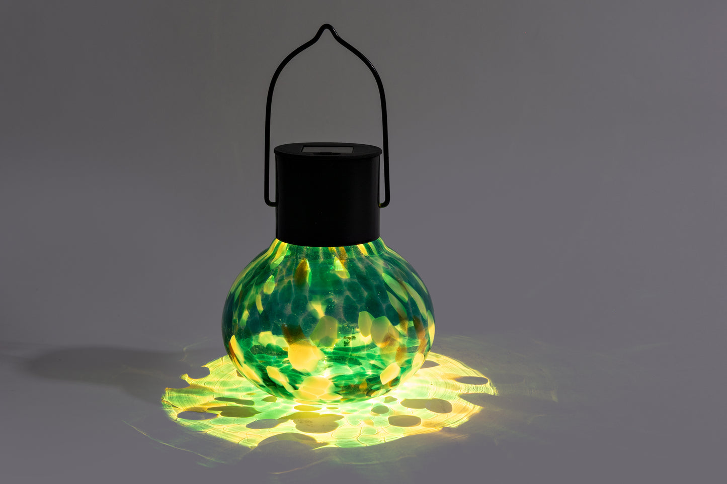 Art Glass Solar Lantern