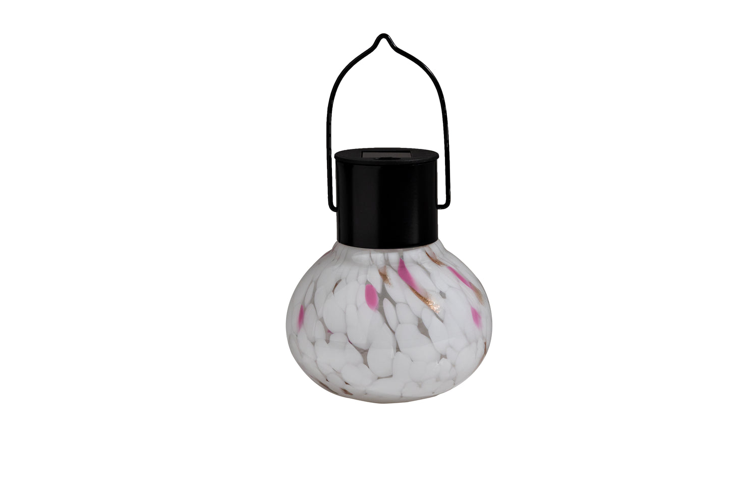Art Glass Solar Lantern