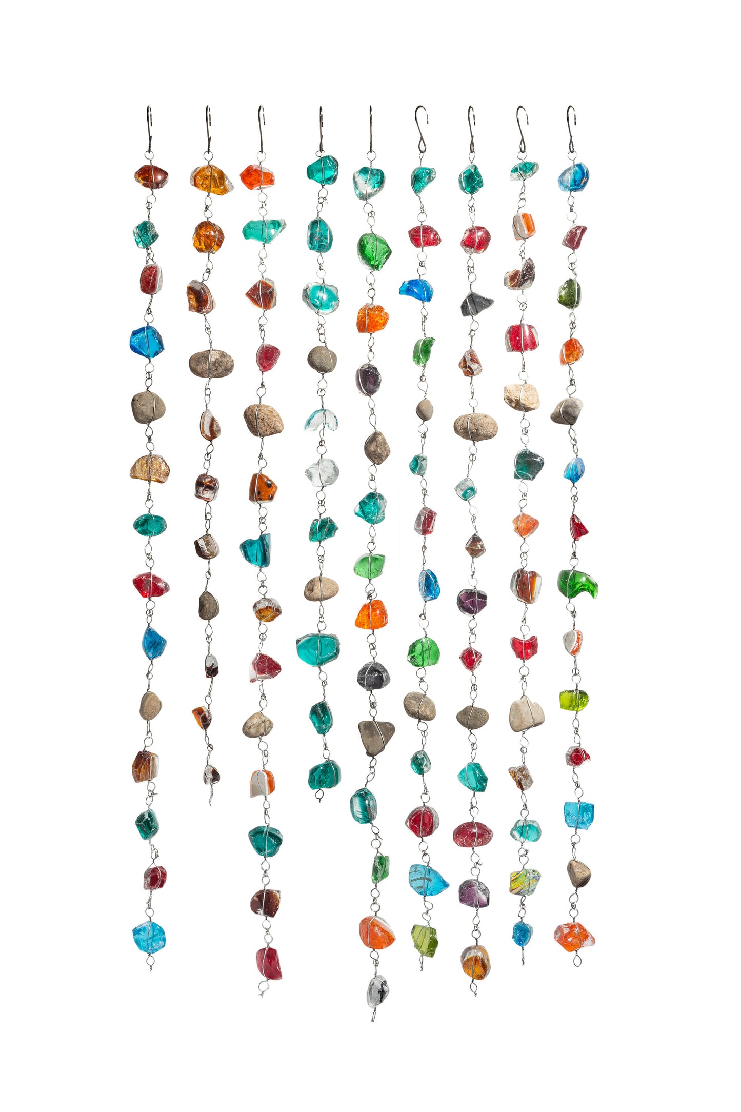 Art Glass Rock Rain Chain