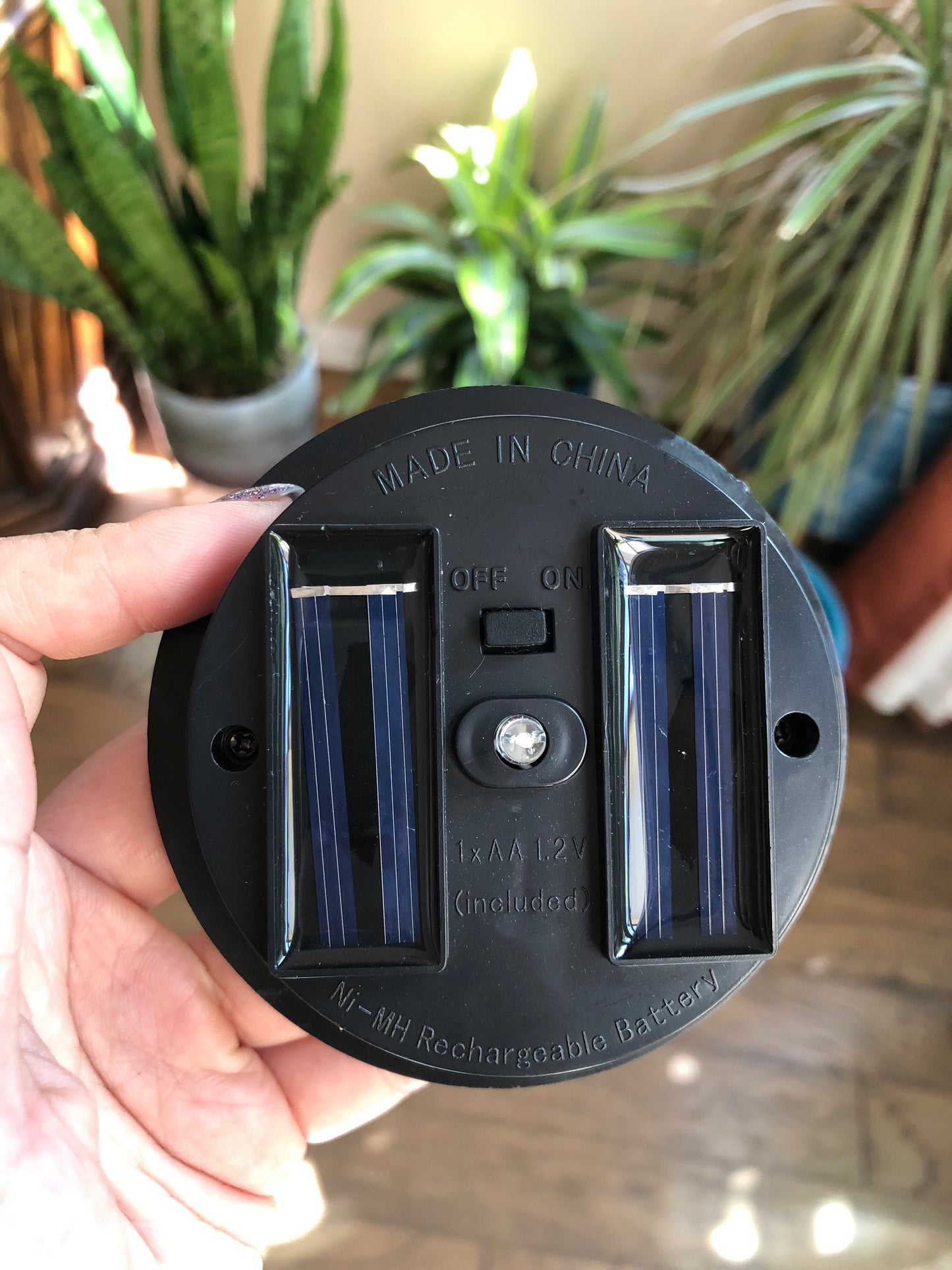 Bottom Solar LED module for 6" 8" and 10" Solar LED Orbs